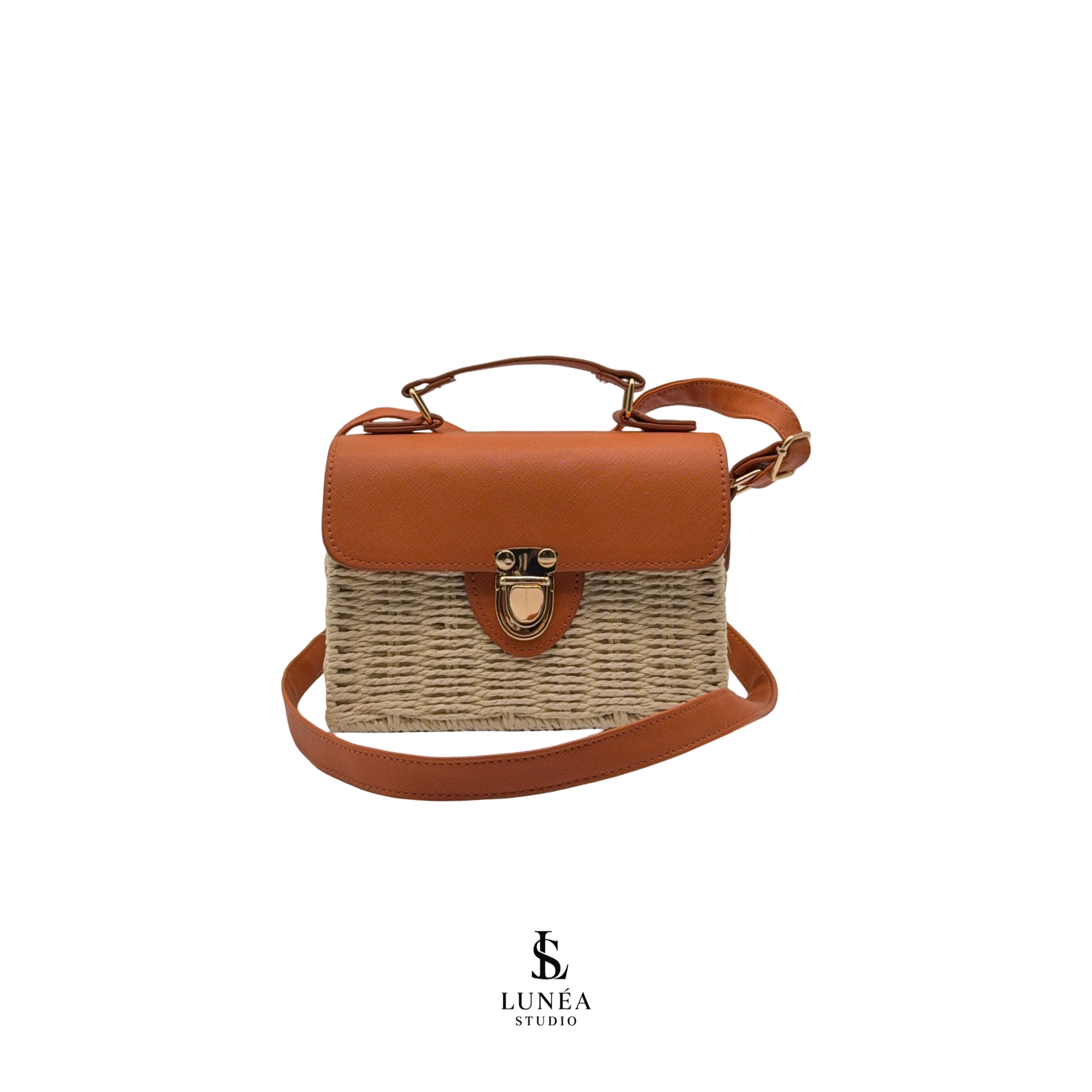 Sol Bag – Webtasche aus Strohoptik