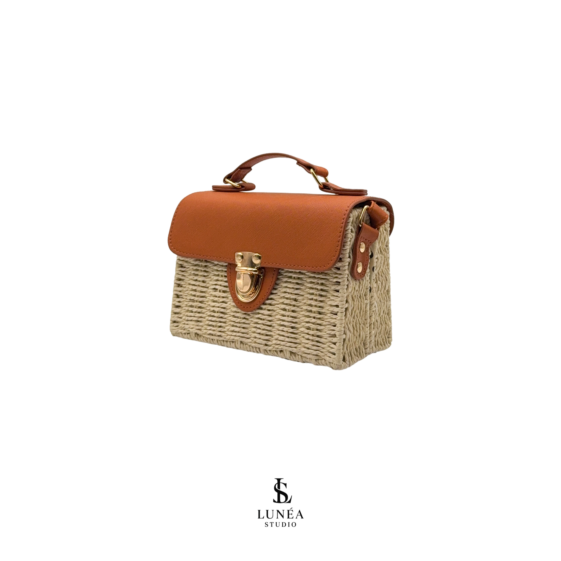Sol Bag – Webtasche aus Strohoptik