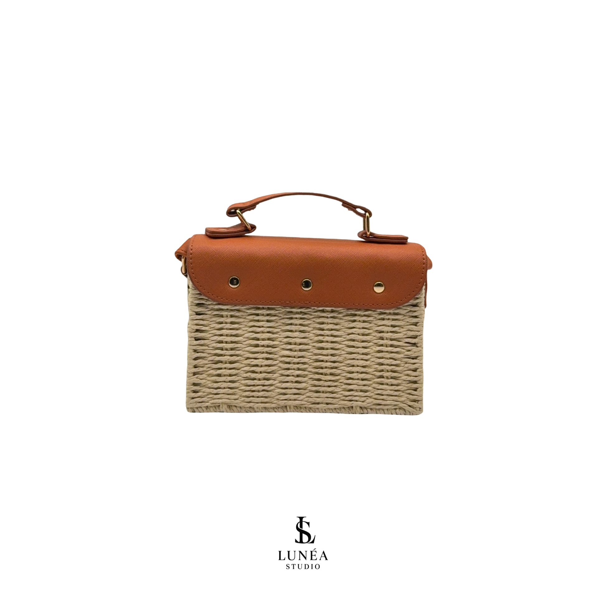 Sol Bag – Webtasche aus Strohoptik