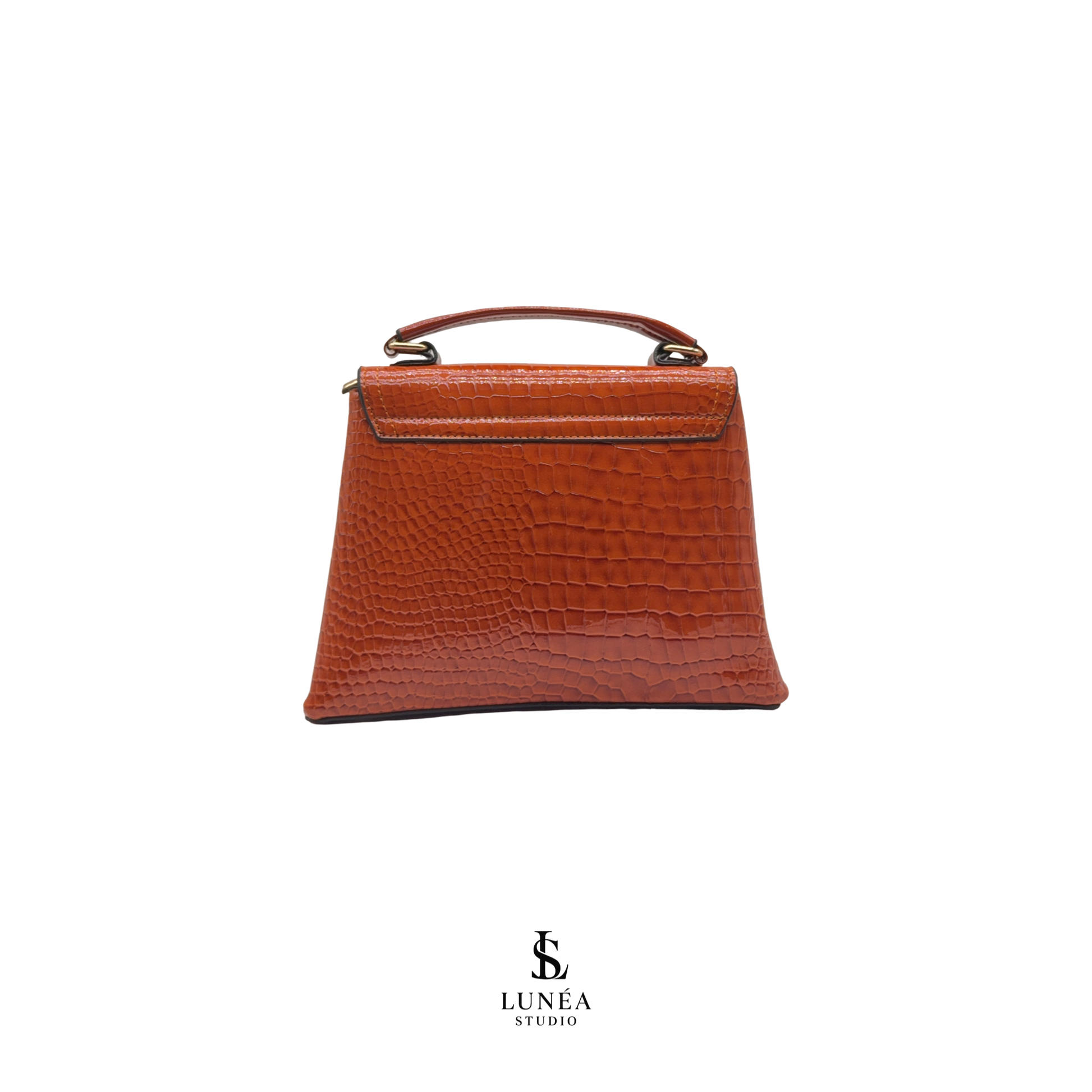 Croc Bag – Kupferbraun