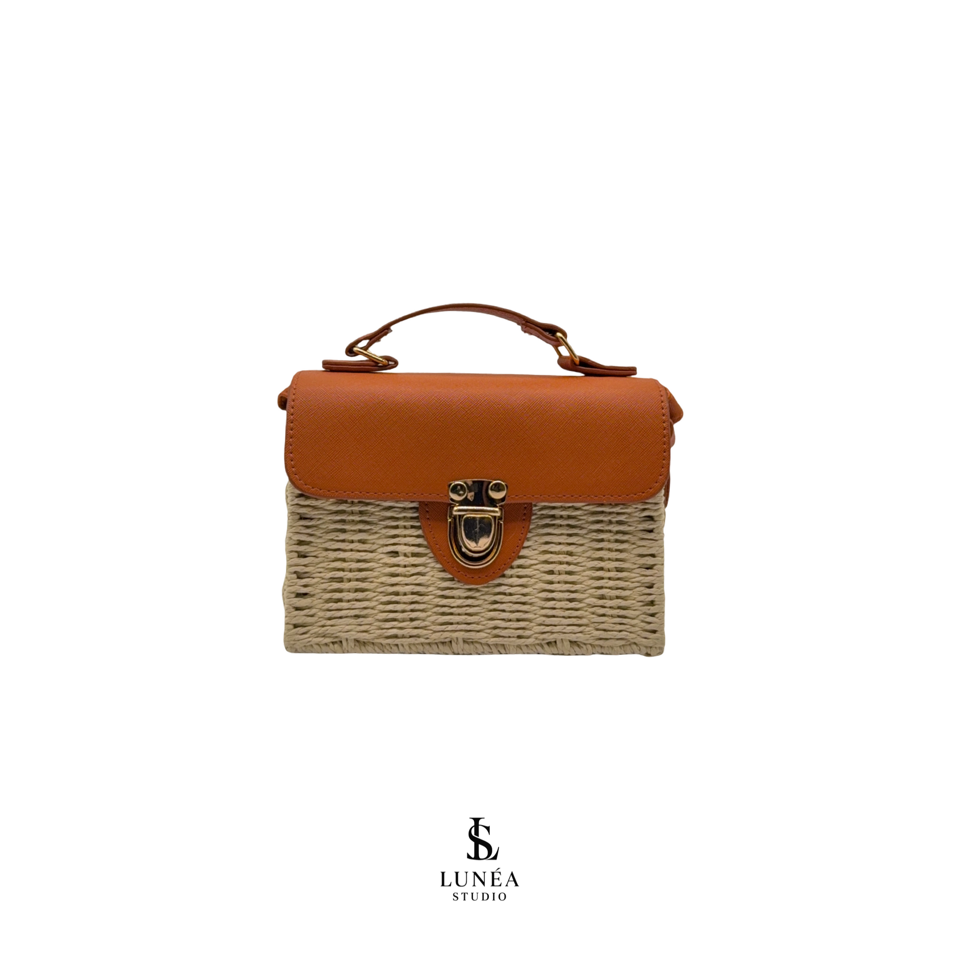 Sol Bag – Webtasche aus Strohoptik