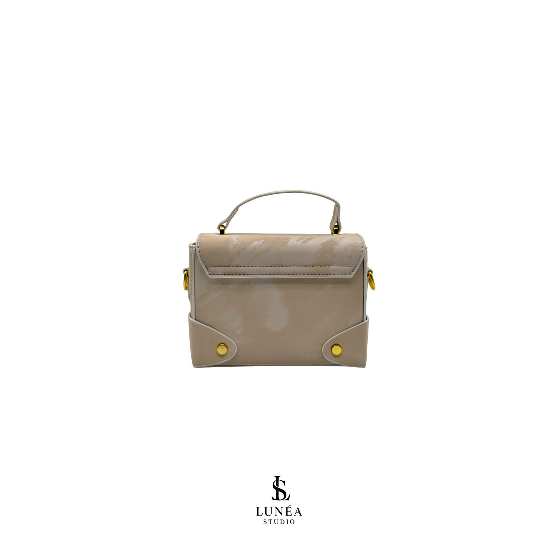 Éclat Bag – Cremeweiße Mini-Tasche